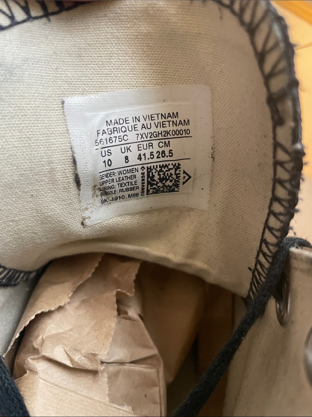 Chuck Taylor All Star Leather Platform - Picture 8 of 8
